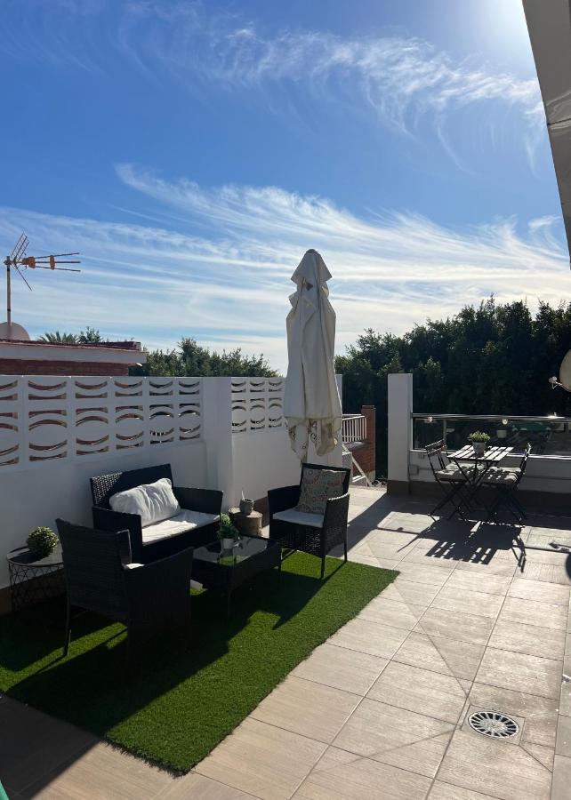 Casa Carmen Atico Primera Linea De Playa Málaga Exterior foto